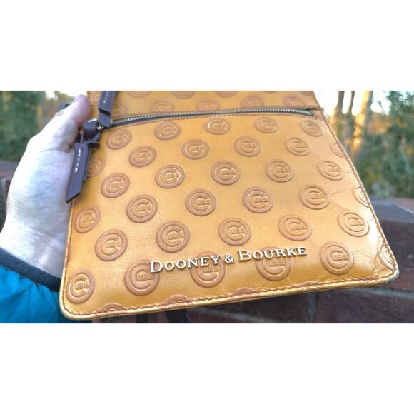 Dooney & Bourke Small CHICAGO CUBS Crossbody Leather Purse New Tote Handbag - Picture 8 of 12